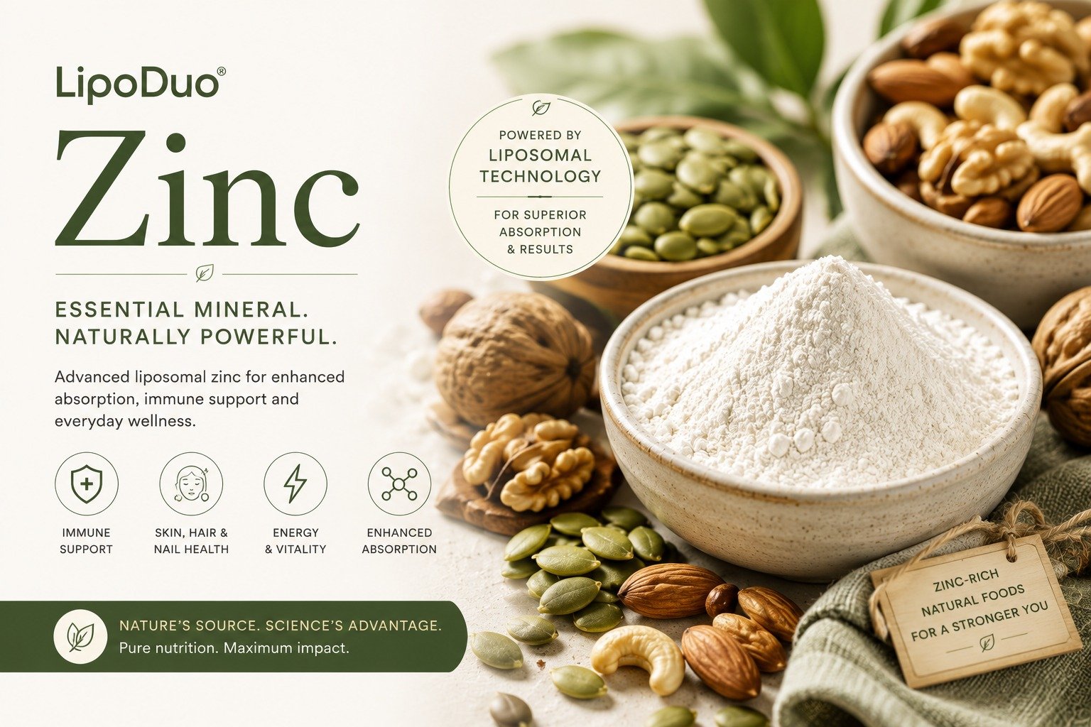 Zinc product artwork